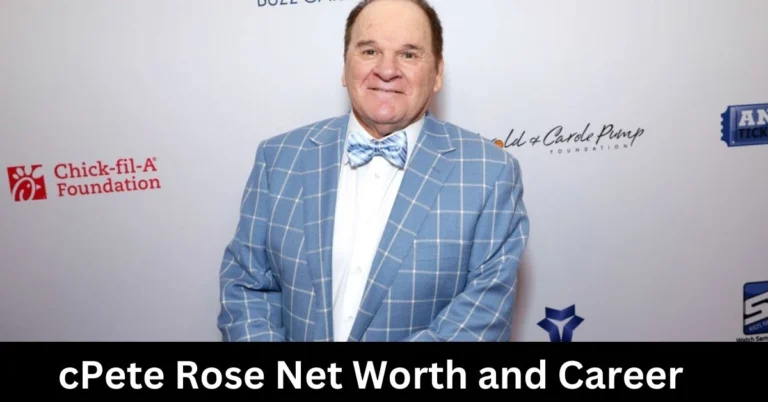 Pete Rose Net Worth and Career